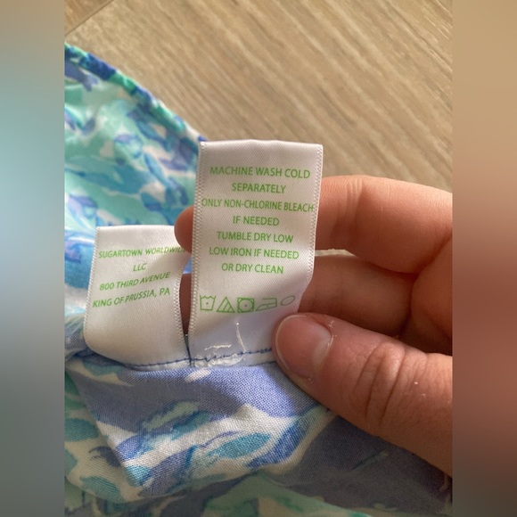 Lilly Pulitzer Women’s Hollie Hey Hey Soleil Tunic Dress - Size Small - Picture 5 of 8